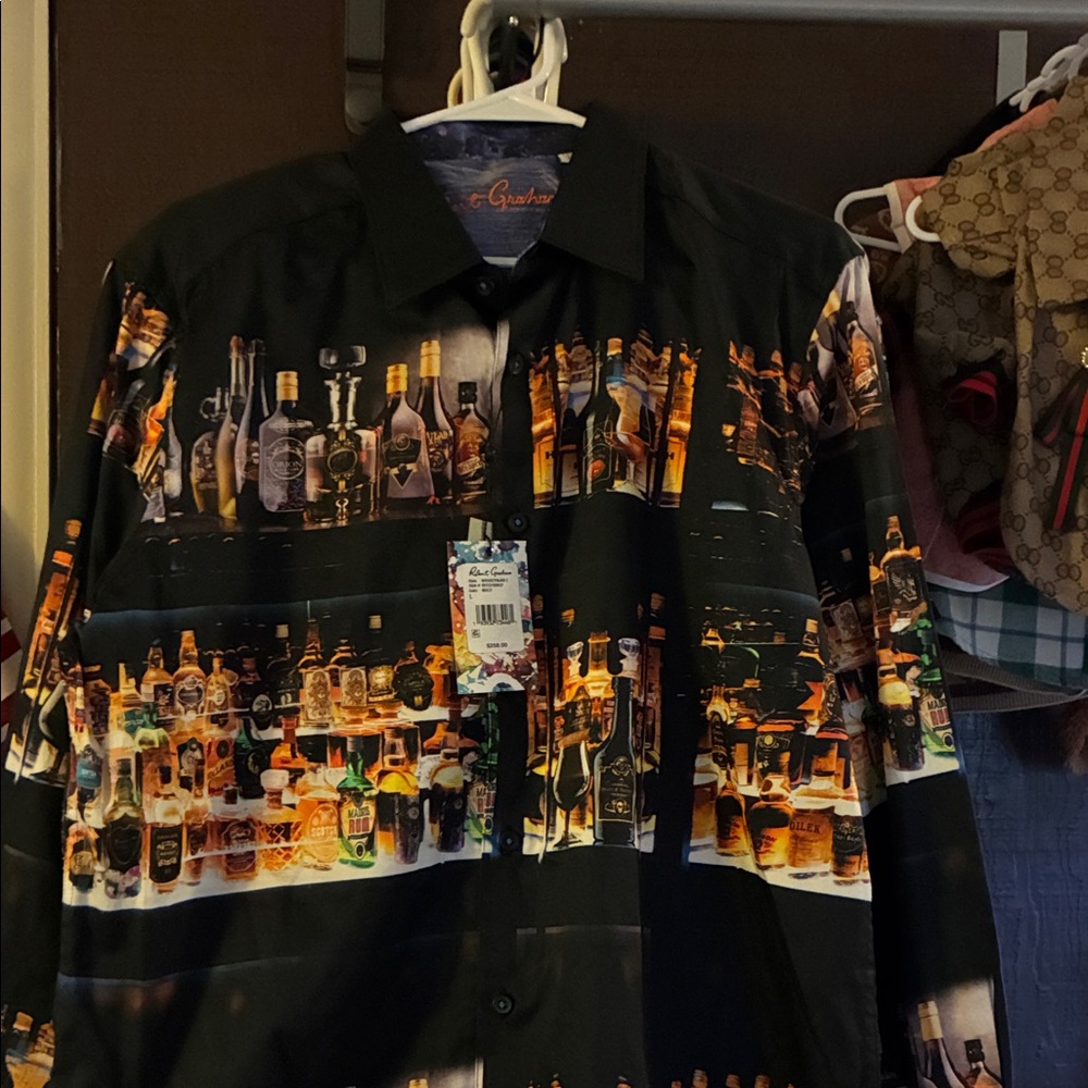 Robert Graham Multicolor Graphic Shirt